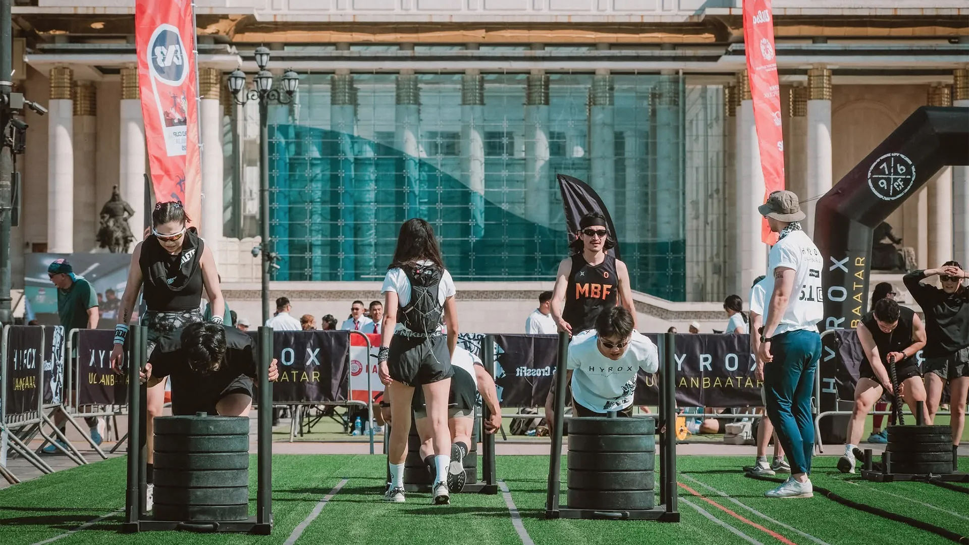 CrossFit Mongolia training at 976 Training Club