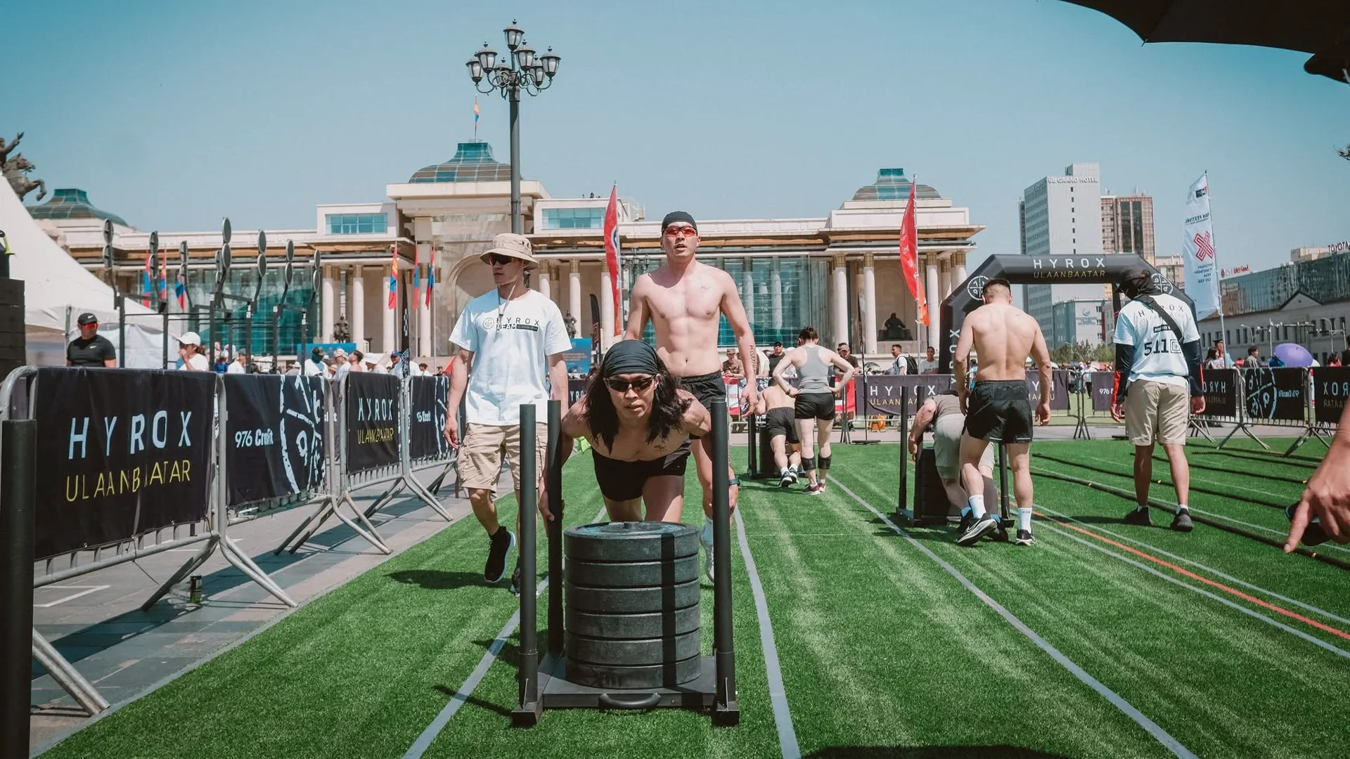 Hyrox Ulaanbaatar functional fitness race